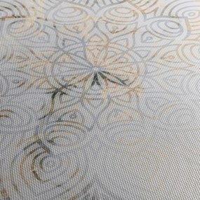 Egy fehér mandala képe (70x50 cm)