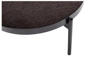 Futuro fekete ülőke, ø 65 cm - Hübsch