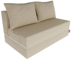 Urban Living Kihúzhatós kanapé, 136x80x40 cm, bézs