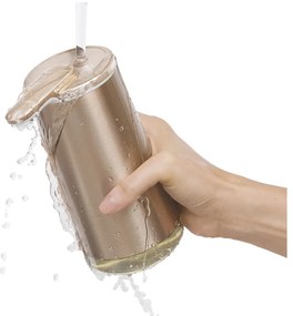 Aranyszínű acél automata szappanadagoló 266 ml - simplehuman