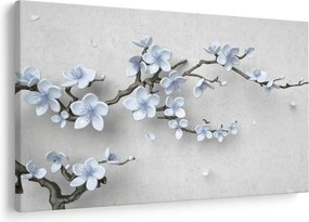 A virágok képe (90x60 cm)