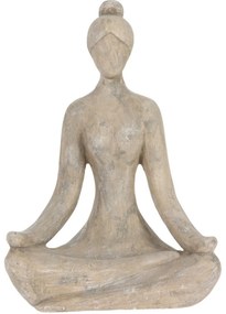 Kültéri dekoráció Lady Yoga III, 12,5 x 29,5 cm,12,5 x 29,5 cm