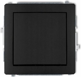 Fekete 1x kapcsoló 12DWP-4.1 Deco Karlik