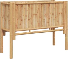 vidaXL Emelt Ágy Barna 90 x 35 x 70 cm bambusz