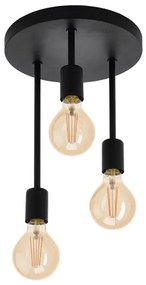 Eglo 43126 - Csillár rúdon WILMCOTE 3xE27/60W/230V