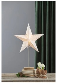 Star fehér világító csillag dekoráció, magasság 65 cm - Star Trading