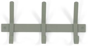 Zöld-szürke fém fali fogas Dexter – Spinder Design