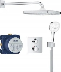 Grohe Grohtherm Zuhanyszett Tempesta Esőztetővel 250 Cube, Króm