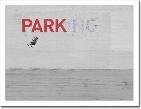 Poszterek keretben 40x30 Banksy Parkoló