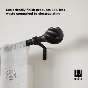 Acél bővíthető függönykarnis 107 - 305 cm Helix – Umbra