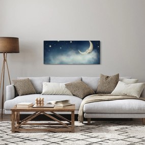 Kép - Hold csillagokkal (120x50 cm)