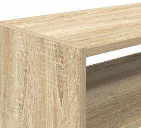 2 db sonoma tölgy cipőtartó állvány halmozható 60 x 30 x 30,5cm