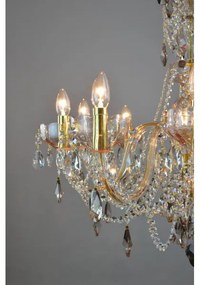 Wranovsky JWZ121102100 - Kristály csillár láncon ZENITH 10xE14/40W/230V