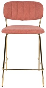 Rózsaszín bárszék szett 2 db-os 89 cm Jolien – White Label