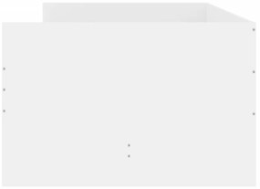 fehér ágykeret fiókokkal 90x190 cm