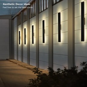 Brilagi - LED napelemes fali lámpatest SUN LED/5,5W/230V 100 cm 6000 mAh IP44