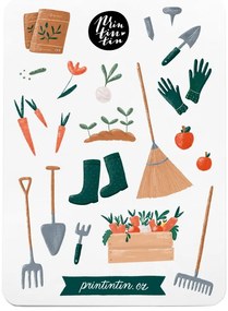 Kertész vinil matrica, 10,5 x 14,5 cm - Printintin