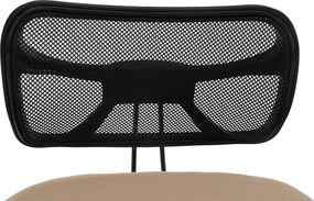 Ergonomikus zsámoly, bézs/fekete, RUFUS
