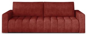 Piros bĂĄrsony kinyithatĂł-tĂĄrolĂłhelyes kanapĂ© 247 cm Lazaro â ELTAP