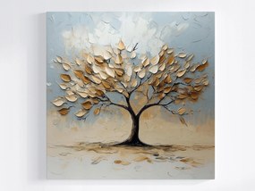 Poszter Dekoráció Fa Élet Boldogság Levelek 3D 80x80