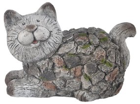 InDecor Kerámia macska Ebi, 28 x 19 x 19 cm