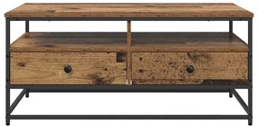 Dohányzóasztal fiókkal Régi fa 100 x 51 x 45 cm Faanyag