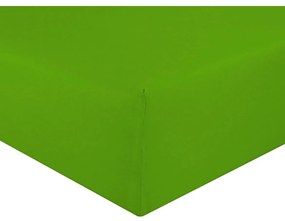 Ágynemű Jersey zöld kiwi TiaHome - 200x220cm