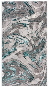 Szürke-türkiz szőnyeg 120x170 cm Marbled – Flair Rugs