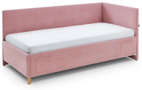 Rózsaszín ágyneműtartós sarok gyerekágy 90x200 cm Cool – Meise Möbel