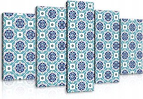 Vászonkép 100x60 Marokkói minta dísz arab mozaik etnikai absztrakt