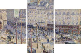 Kép - Camille Pissarro, The Place du Havre, reprodukciók (90x60 cm)