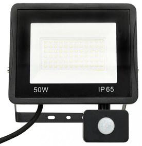meleg fehér fényű szenzoros LED-reflektor 50 W