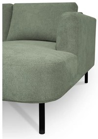 Zöld sarokkanapé (bal oldali-U alakú) Hero – Scandic