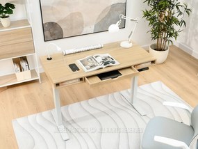 PC asztal Osto 120 (szonoma + fekete). 1109832