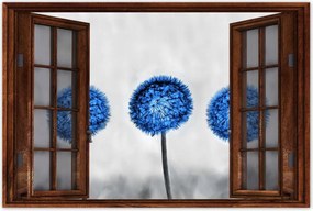 Poszterek 120x80 Kék pitypangok