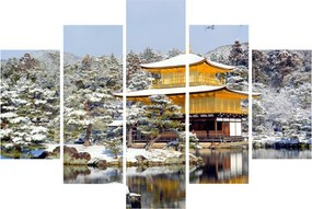 Kép - Kinkakuji, Japán (150x105 cm)
