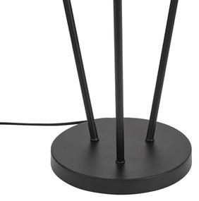 Modern állólámpa fekete 3-lámpás GU10 35mm - Thomas