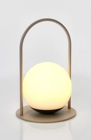 USB LED asztali dimmelhető kültéri lámpa ø 13,5 cm Pansy – Bizzotto