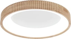 Brilagi - FALCON WOOD MODERN LED mennyezeti lámpa LED/40W/230V, Ø 60 cm, fa kivitel