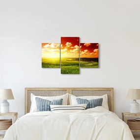 Nyári rét képe (90x60 cm)