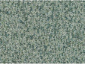 Zöld kárpitozott ágyneműtartós egyszemélyes ágy ágyráccsal 90x200 cm Darren – Micadoni