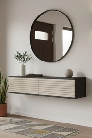 Zeynep 120 - Anthracite, Travertine