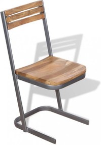 6 db tömör tíkfa étkezőszék