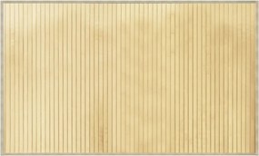 vidaXL négyszögletű világos természetes bambusz szőnyeg 60 x 100 cm