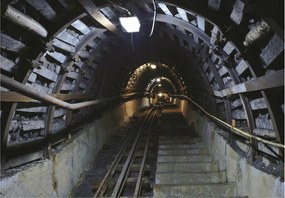 3D Fotótapéta Alagút Lépcső Fotótapéta 416 x 254