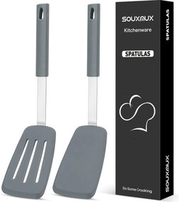 Szilikon spatula 2 db tapadásmentes, hőálló