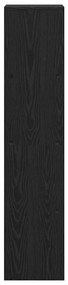 Szobaelválasztó könyvespolc Musta tammi 131.5 x 29 x 131.5 cm