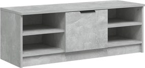 vidaXL betonszürke szerelt fa TV-szekrény 102 x 35,5 x 36,5 cm