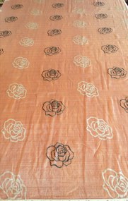 Mg Rema organtin Rózsa Ecru Grafit Bézs 120x280cm 0,5M