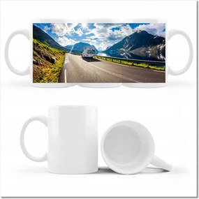 Fotó bögre Lakókocsi turizmus